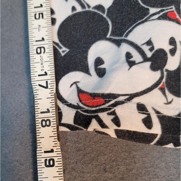 Disney Mickey Mouse Capri Joggers Lounge Pajama Pants Ladies 2XL - Picture 7 of 8